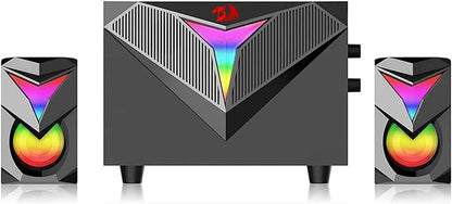 RGB 2.1 Gaming Speaker System | Toccata Subwoofer Sound - Aruen Store