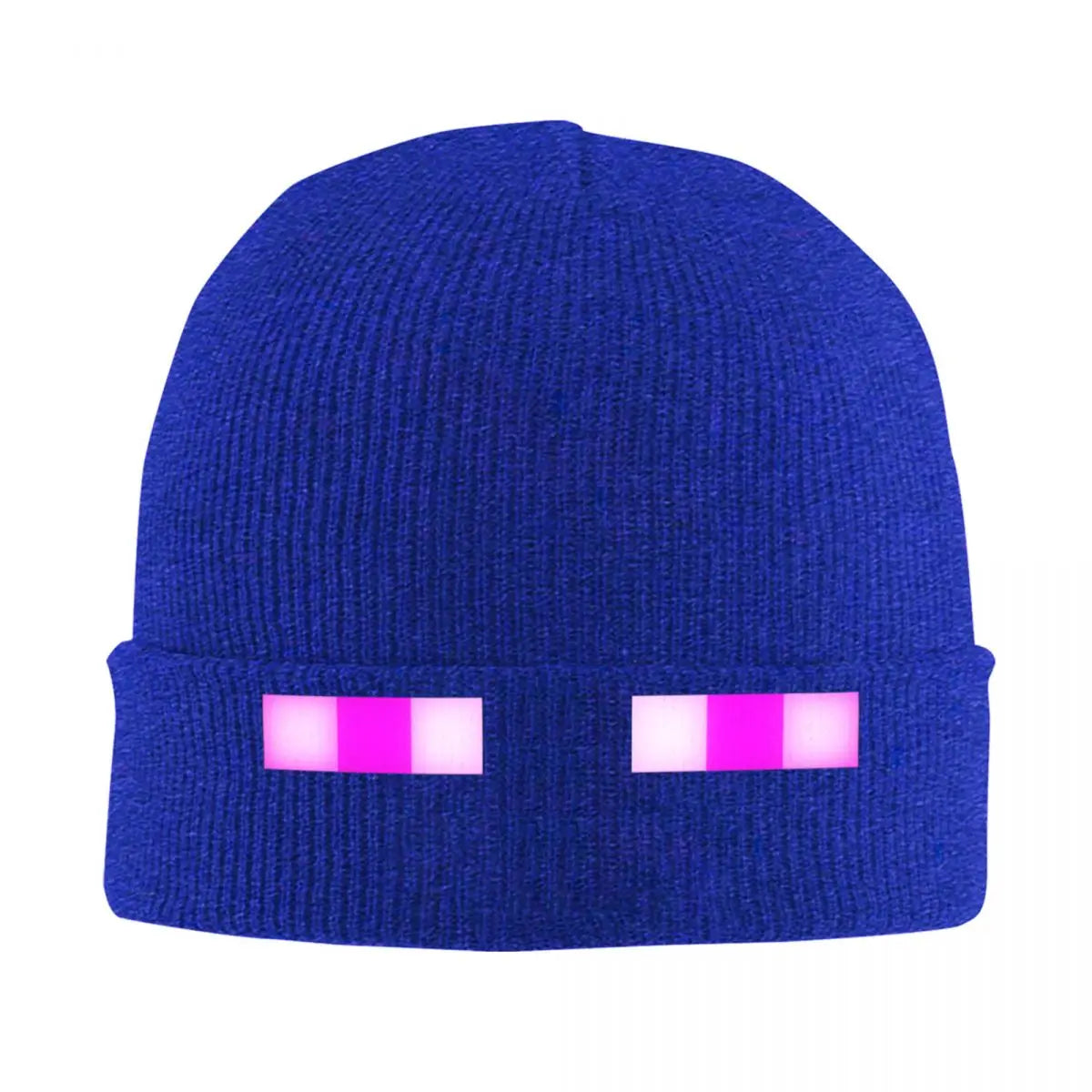 Pixel Gaming Beanie Hat - Purple Eyes Gamer Accessories