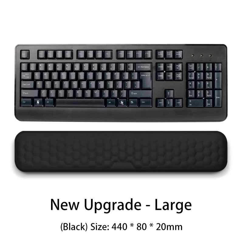 Ergonomic Gamer Wrist Rest Set - Comfort & Style