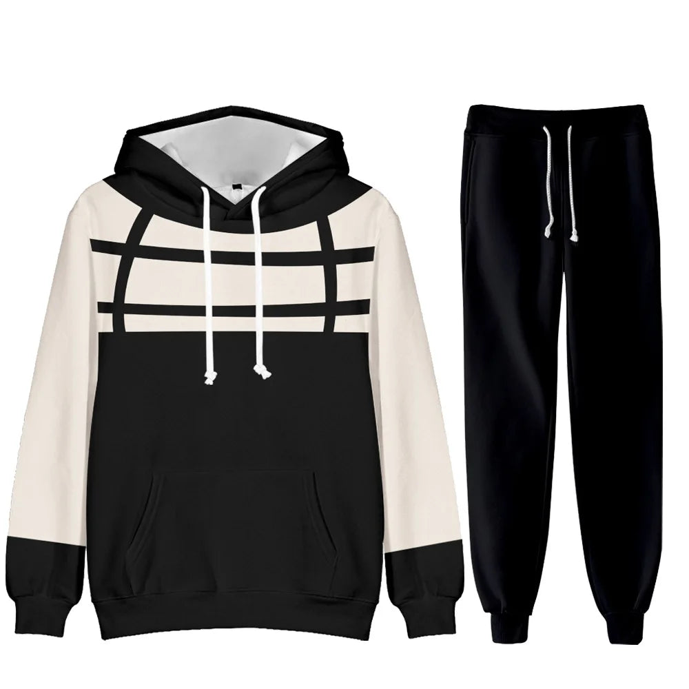 Secret Agent Academy Tracksuit Set (Hoodie + Pants) - Anime Edition