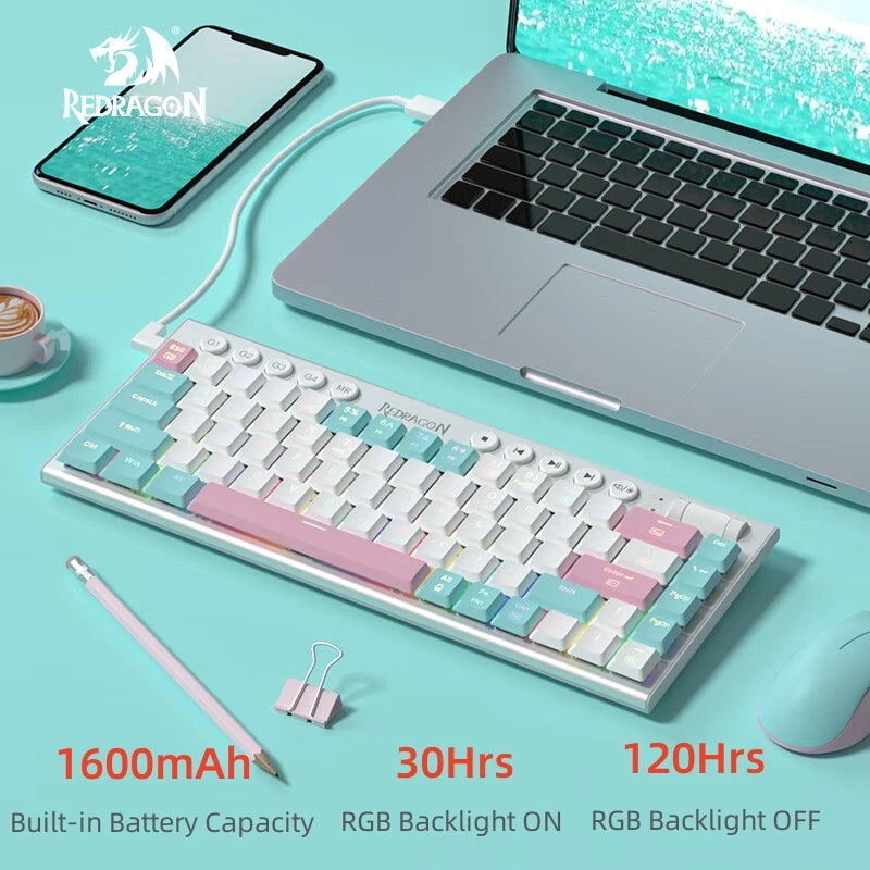 60% Wireless RGB Mechanical Keyboard | Tri-Mode Low Profile Gamer