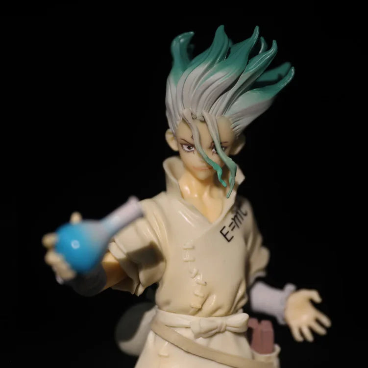 Figura Dr Stone Ishigami Senkuu, versão Stand, brinquedos modelo, 20cm