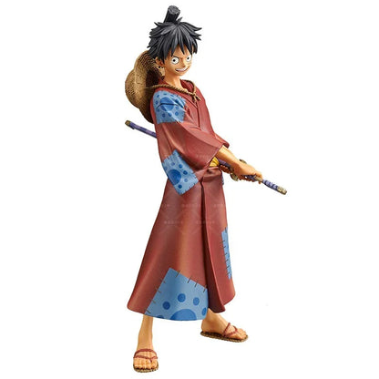 18cm Anime-Inspired Action Figure Set - Wano Style