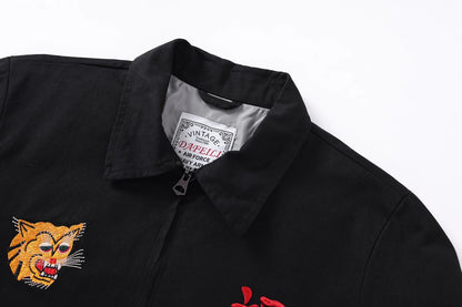 Collector's 1960s Sukajan Bomber - Tokyo Tiger Souvenir Jacket