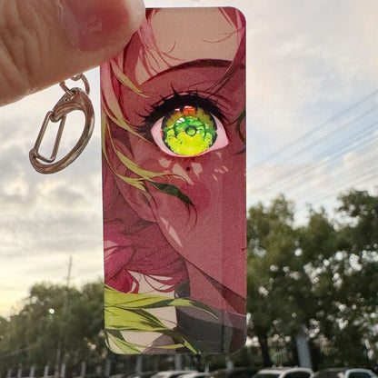 Glowing Eyes Anime Keychain – Inspired Gamer Style