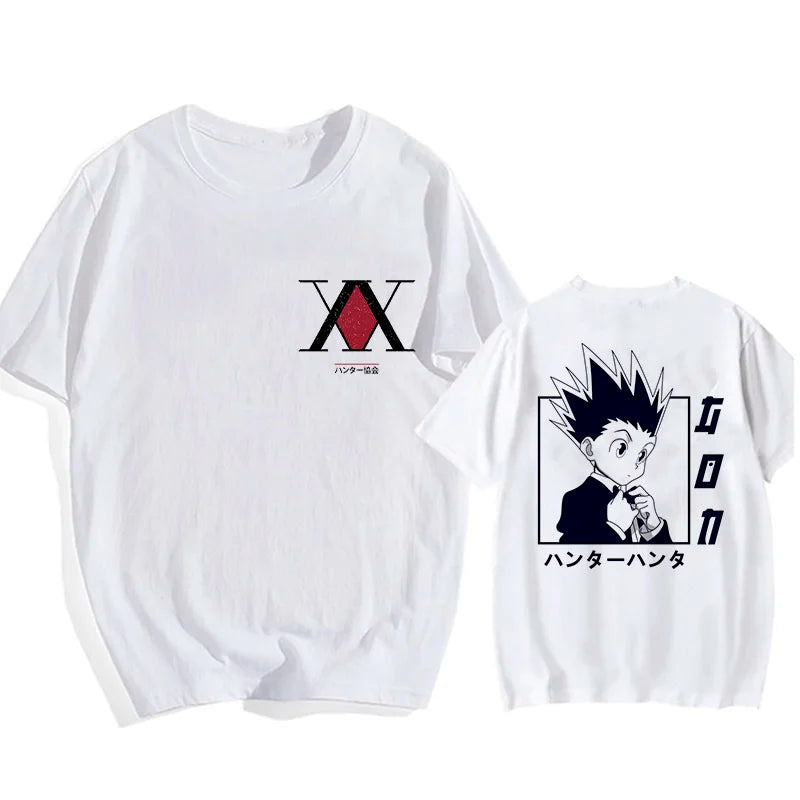 Hunter Test Oversized T-Shirt - Manga Panel Style Adventure Guild Tee