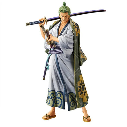 18cm Anime-Inspired Action Figure Set - Wano Style
