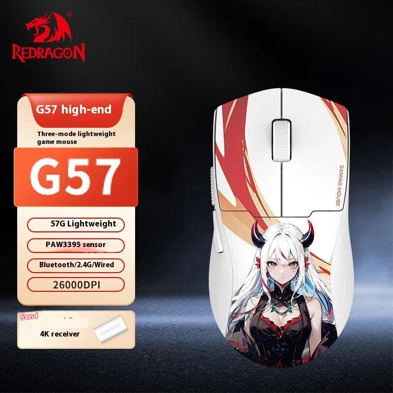 4K Tri-Mode Wireless Gaming Mouse | Ultra-Lightweight Ergonomic - Aruen Store