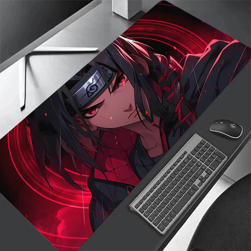XXL Gaming Mouse Pad | Red & Black Anime Aesthetic