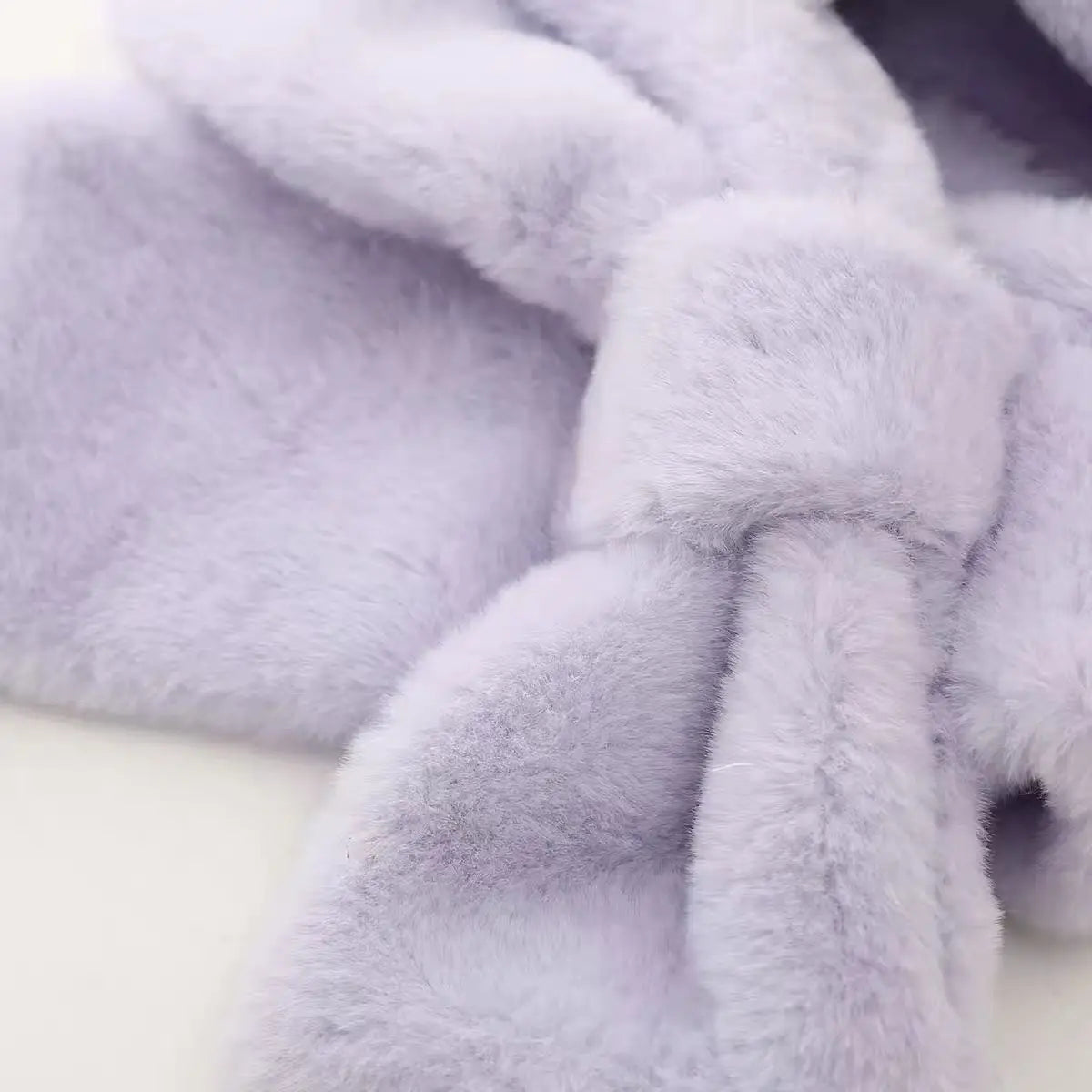 Gothic Bunny Plush Hooded Scarf - All-in-One Kawaii Winter Set