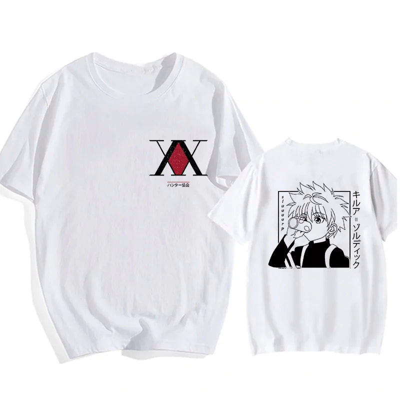 Hunter Test Oversized T-Shirt - Manga Panel Style Adventure Guild Tee