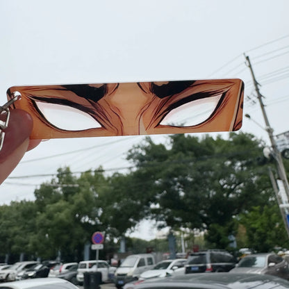 Glowing Eyes Anime Keychain – Inspired Gamer Style