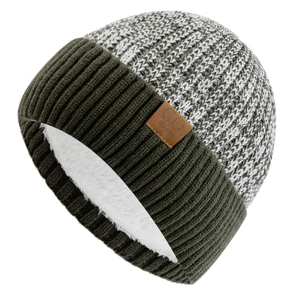 Fur Lined Beanie Hat - Warm Winter Skull Cap for Men & Women