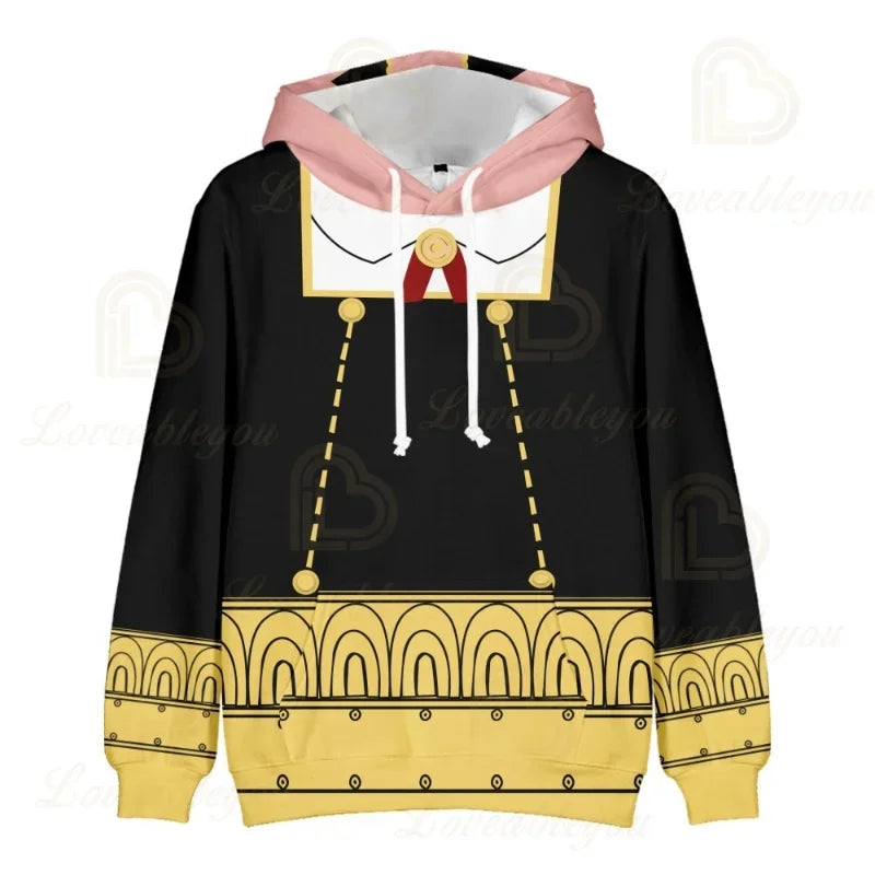 Secret Agent Academy Tracksuit Set (Hoodie + Pants) - Anime Edition