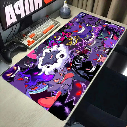Purple XXL Gaming Mouse Pad | Dark Ghost & Shadow Style