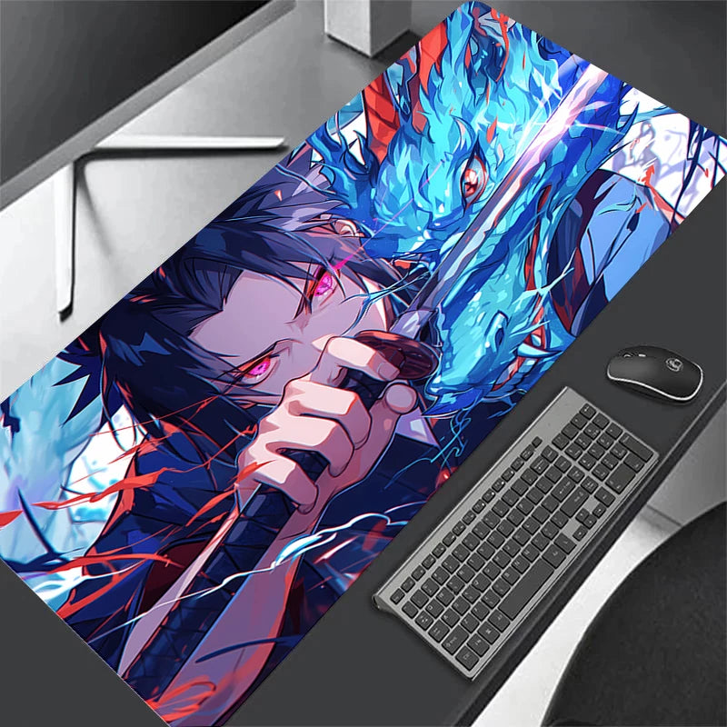XXL Gaming Mouse Pad | Red & Black Anime Aesthetic