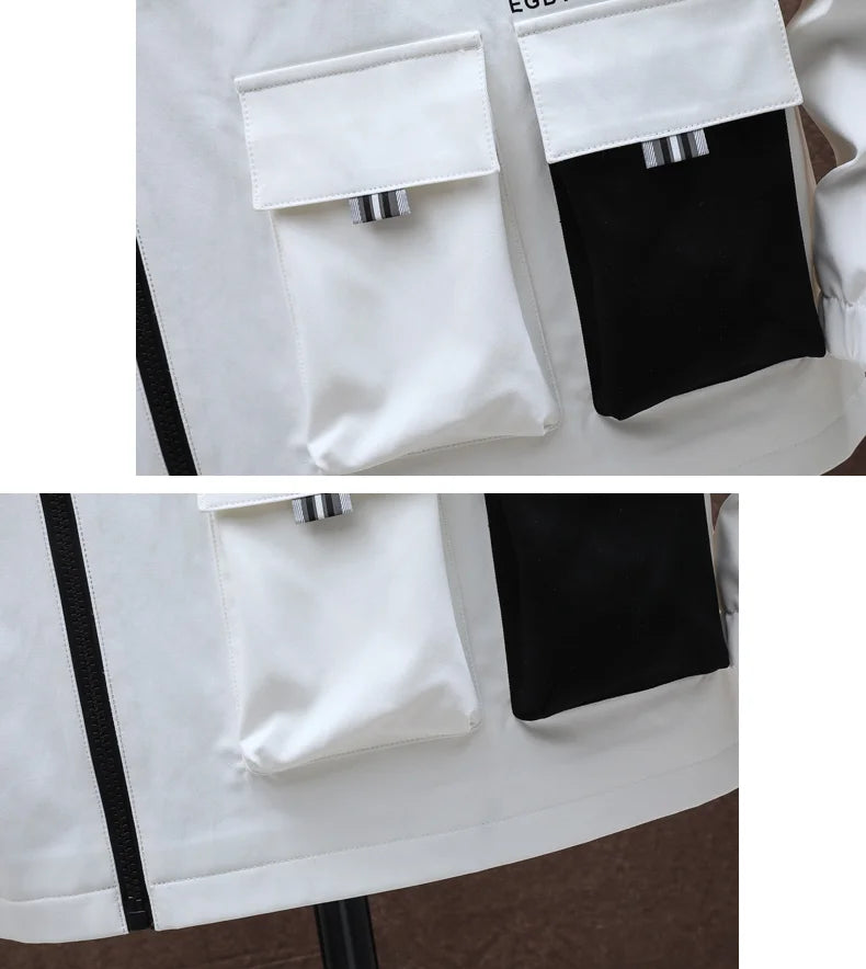 Hooded Streetwear Jacket | Urban Japanese Style Fall/Winter