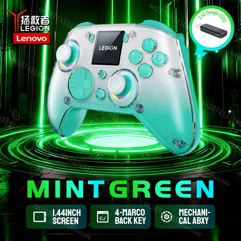 Wireless Gaming Controller with Smart Screen – Multi-Platform Gamepad for PC, Console & Mobile