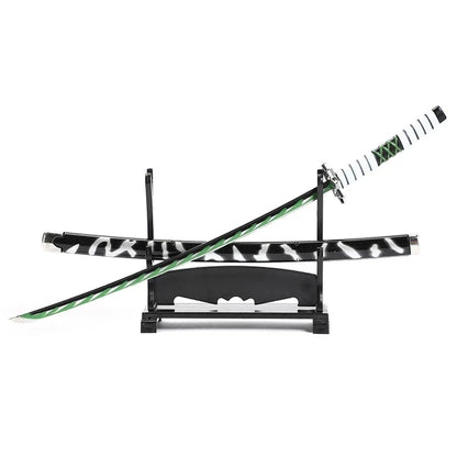 Espada demon slayer, espadas katana reais, cosplay, adereços de metal, arma, anime, batalha, pronto, sem borda de corte, decoração de quarto