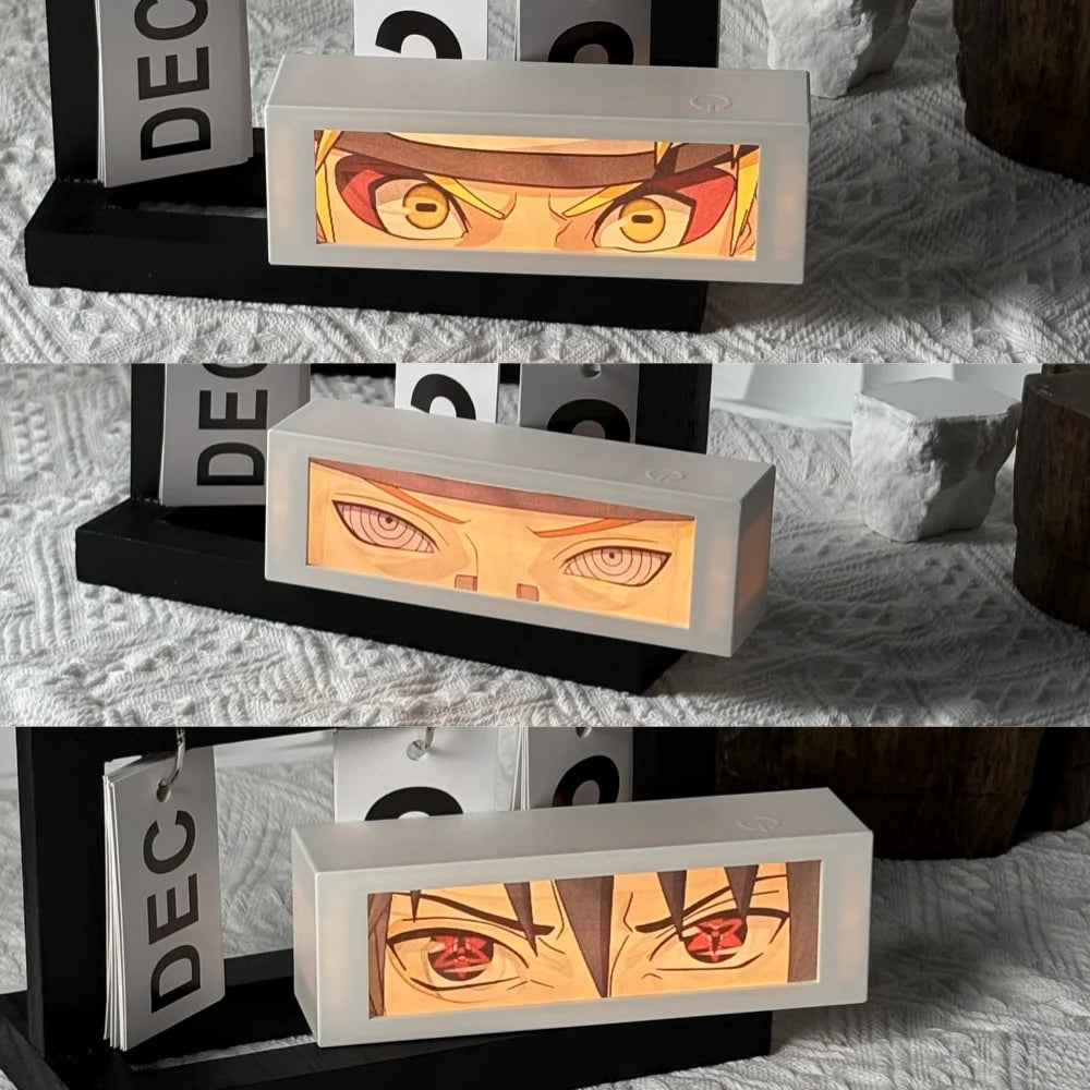 3D Anime LED Lightbox - Gamer & Otaku Room Decor