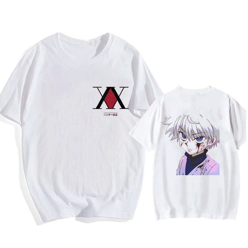 Hunter Test Oversized T-Shirt - Manga Panel Style Adventure Guild Tee