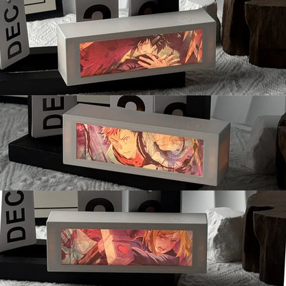 3D Anime LED Lightbox - Gamer & Otaku Room Decor