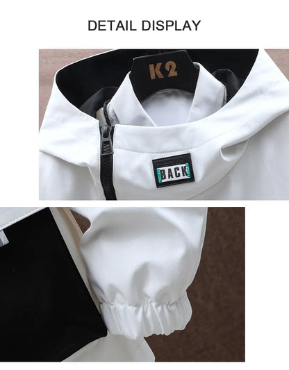 Hooded Streetwear Jacket | Urban Japanese Style Fall/Winter