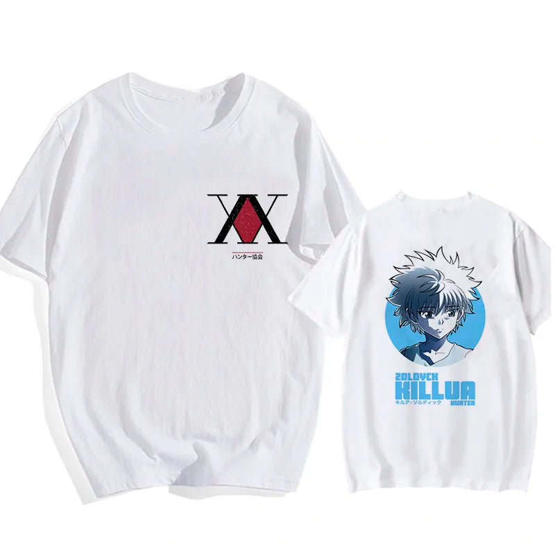 Hunter Test Oversized T-Shirt - Manga Panel Style Adventure Guild Tee