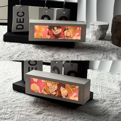 3D Anime LED Lightbox - Gamer & Otaku Room Decor