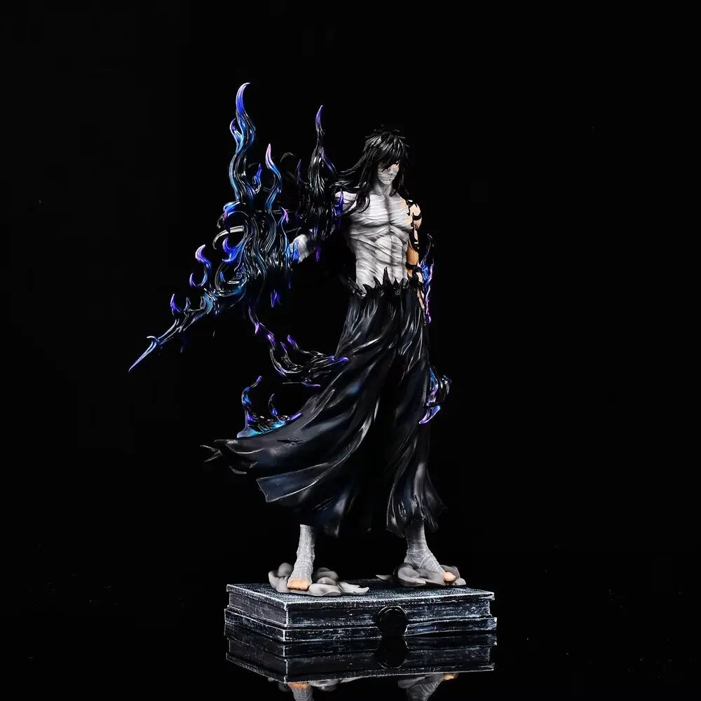 31-33cm lixívia kurosaki ichigo duas formas grande anime figura modelo estátua meninos coleção decoração de mesa ornamento brinquedos presentes