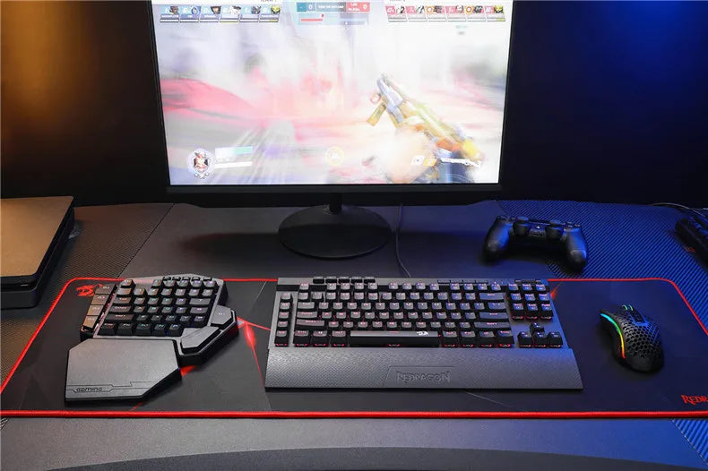 Wireless RGB One-Handed Mechanical Keyboard | 42 Keys Wrist Support