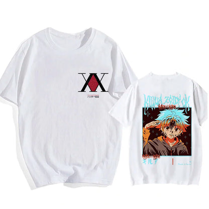 Hunter Test Oversized T-Shirt - Manga Panel Style Adventure Guild Tee