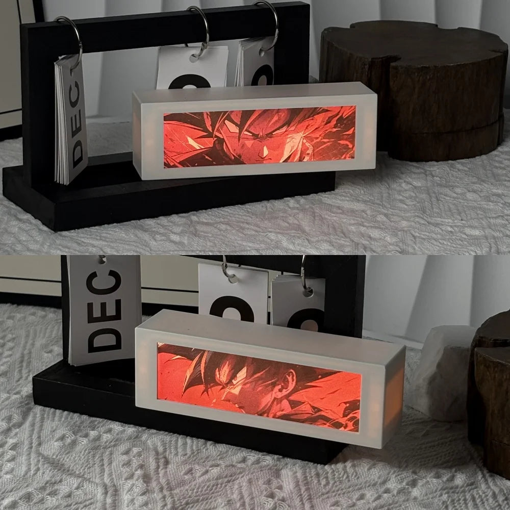 3D Anime LED Lightbox - Gamer & Otaku Room Decor