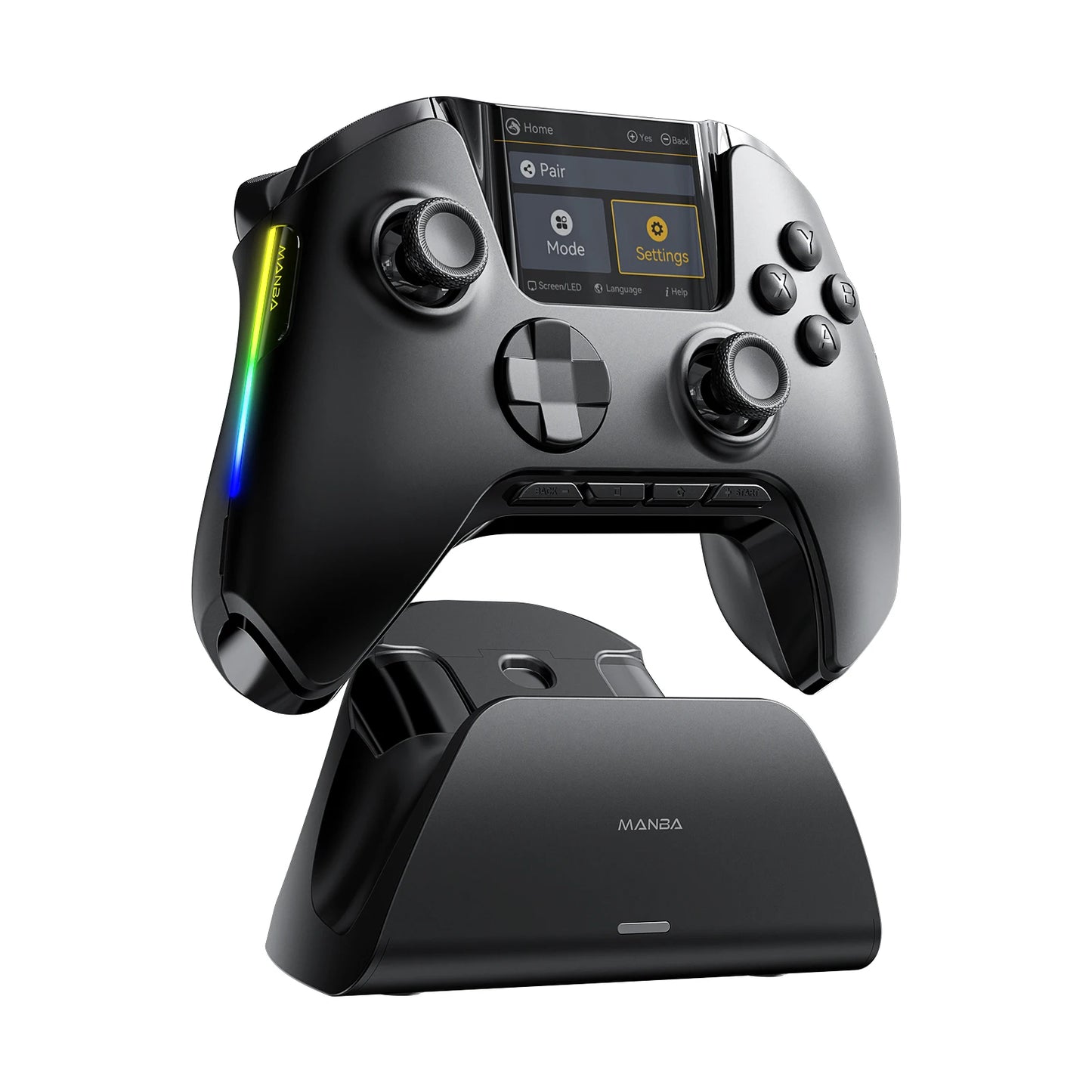 Wireless Gamepad with Interactive Screen for Gamers