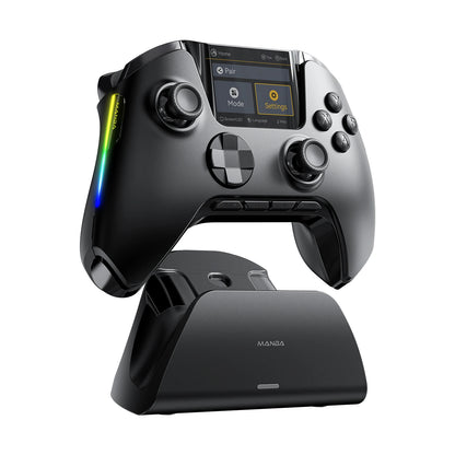 Wireless Gamepad with Interactive Screen for Gamers