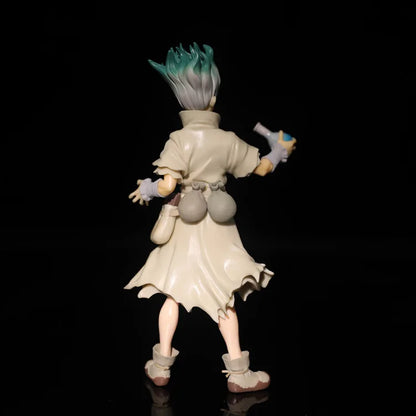 Figura Dr Stone Ishigami Senkuu, versão Stand, brinquedos modelo, 20cm
