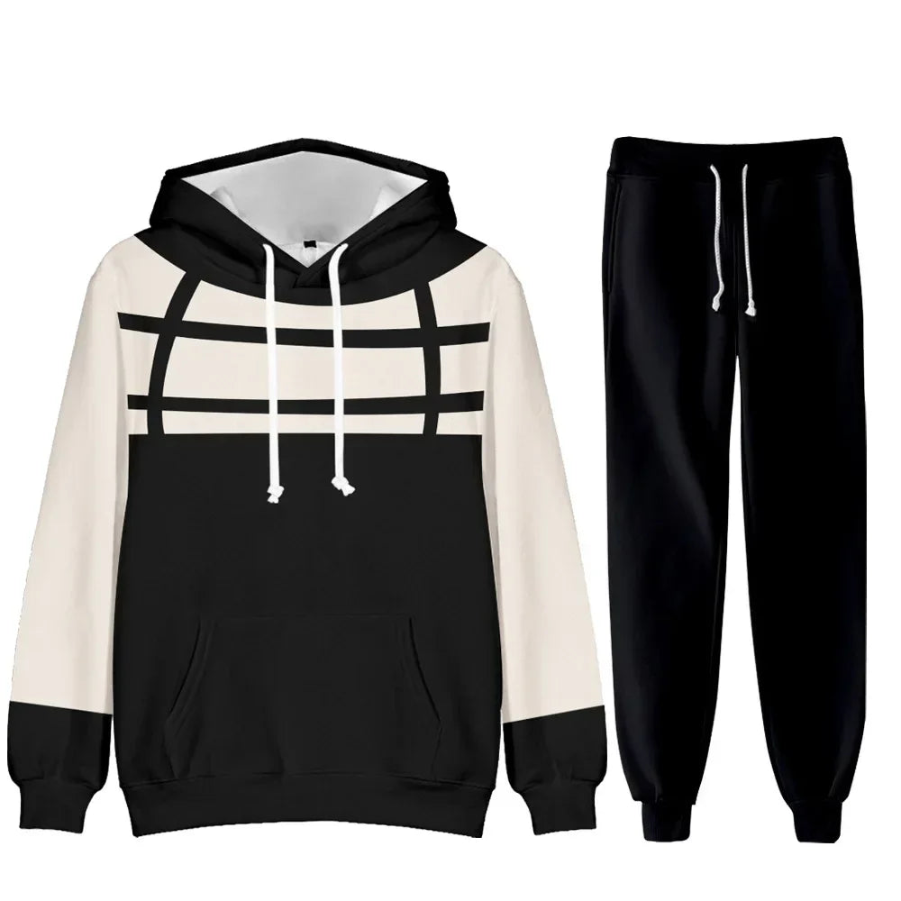 Secret Agent Academy Tracksuit Set (Hoodie + Pants) - Anime Edition