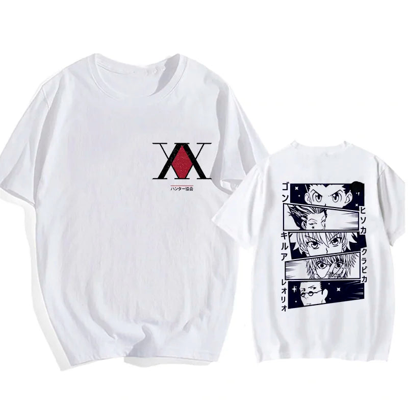 Hunter Test Oversized T-Shirt - Manga Panel Style Adventure Guild Tee