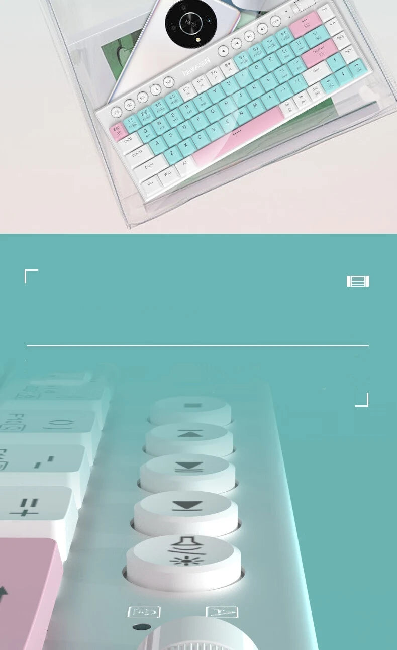 60% Wireless RGB Mechanical Keyboard | Tri-Mode Low Profile Gamer