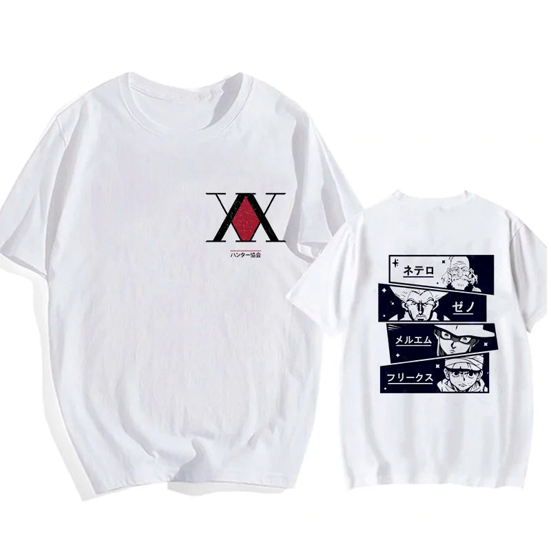 Hunter Test Oversized T-Shirt - Manga Panel Style Adventure Guild Tee