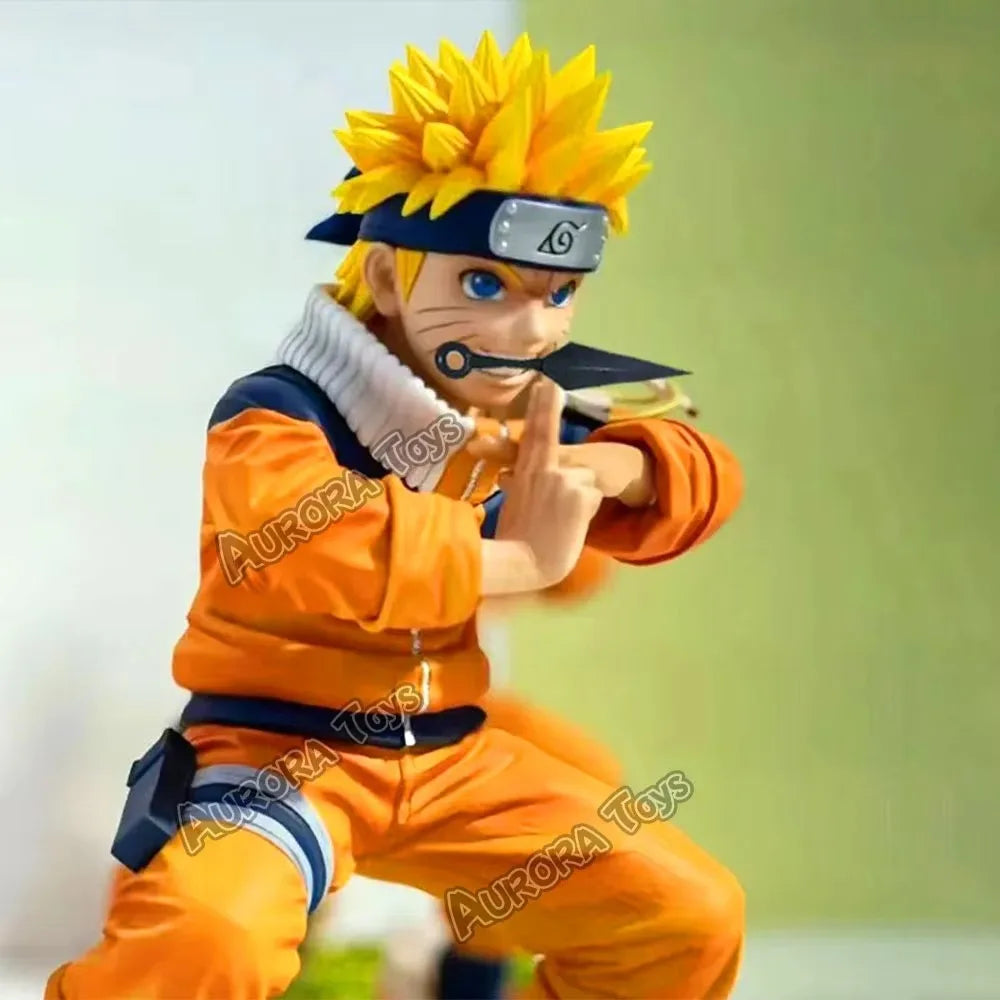 5.9in/15cm anime uzumaki naruto figura kage bunshin no jutsu pvc figuras de ação coleção modelo brinquedos presentes
