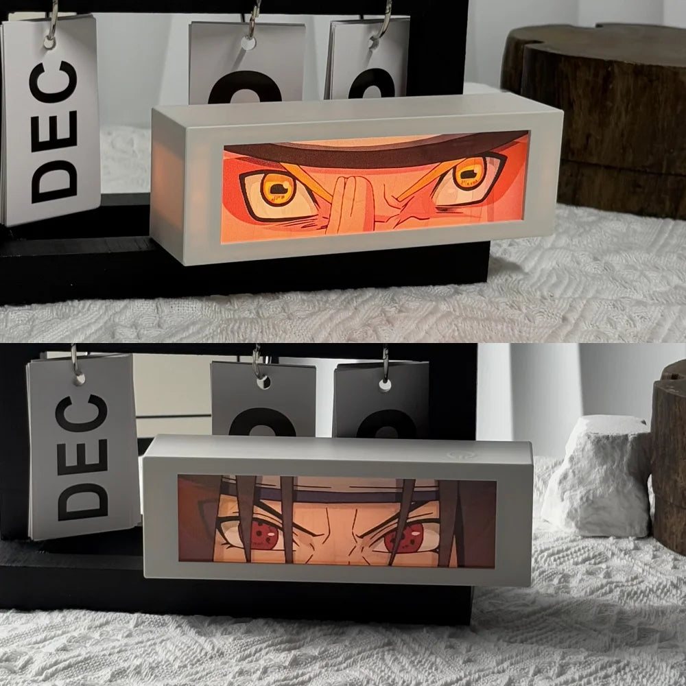 3D Anime LED Lightbox - Gamer & Otaku Room Decor