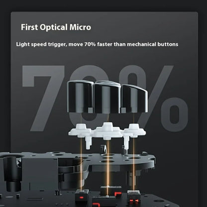 Machenike gamepads g5 pro v2 controlador de três modos jogo coleção edição hot swap hall rocker bluetooth gatilho vibração presente