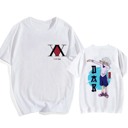 Hunter Test Oversized T-Shirt - Manga Panel Style Adventure Guild Tee