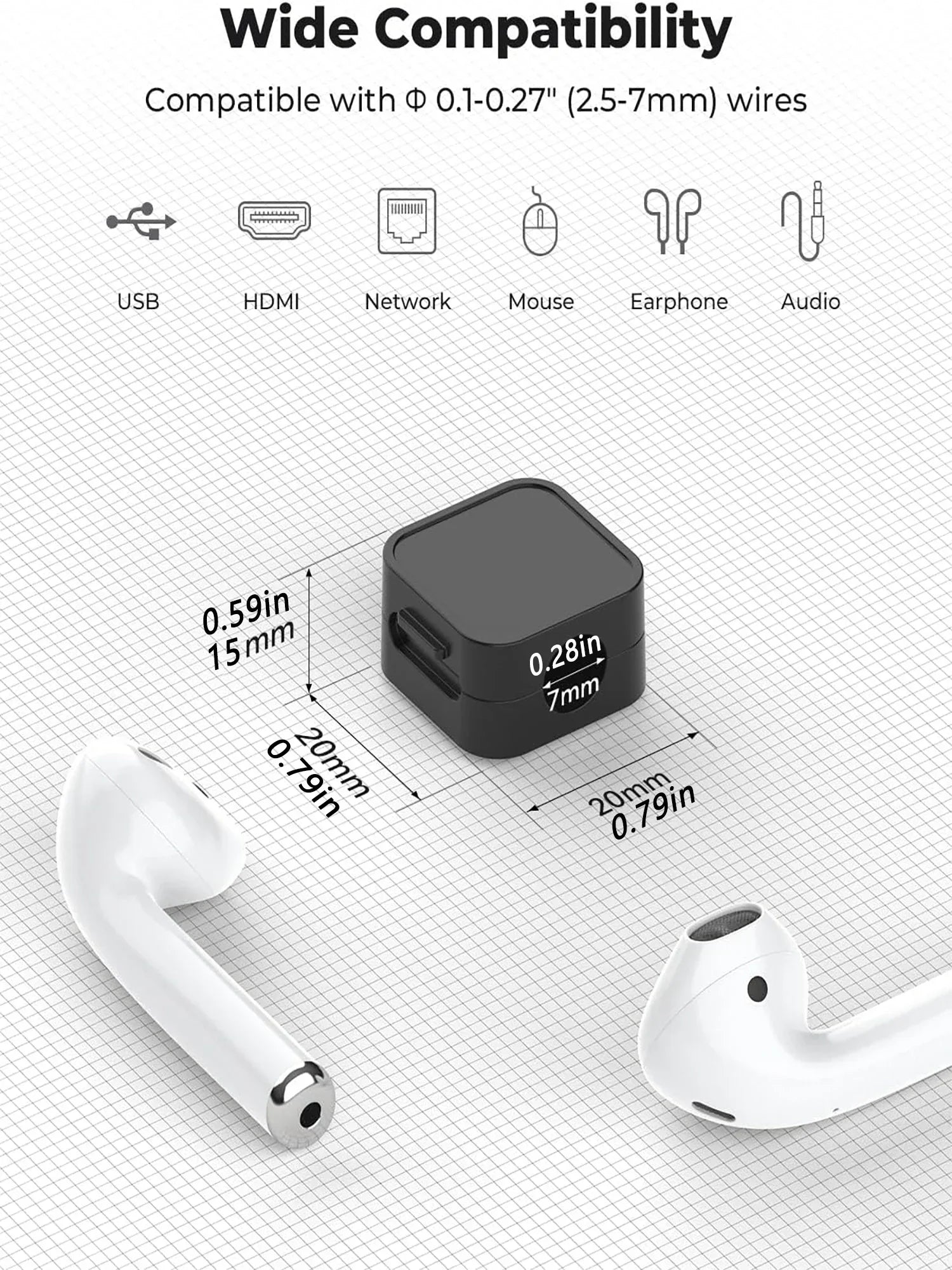 Magnetic Cable Organizer Clips – Adjustable Desk Cord Holder - Aruen Store