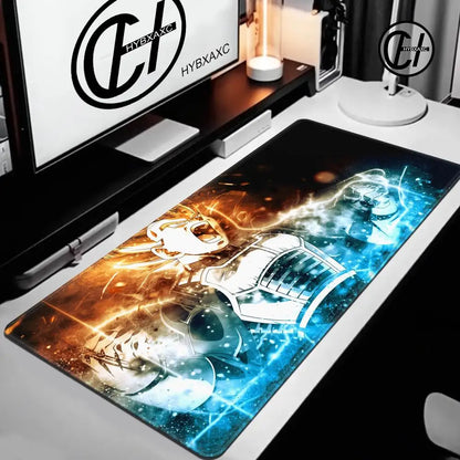 Mouse Pad Gamer XXL | Arte Dragão Lendário e Aventura