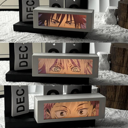 3D Anime LED Lightbox - Gamer & Otaku Room Decor