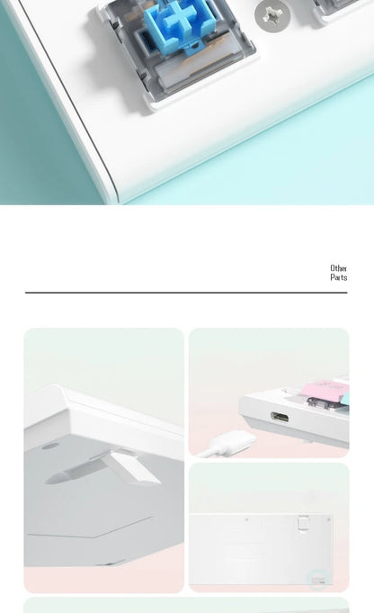 60% Wireless RGB Mechanical Keyboard | Tri-Mode Low Profile Gamer