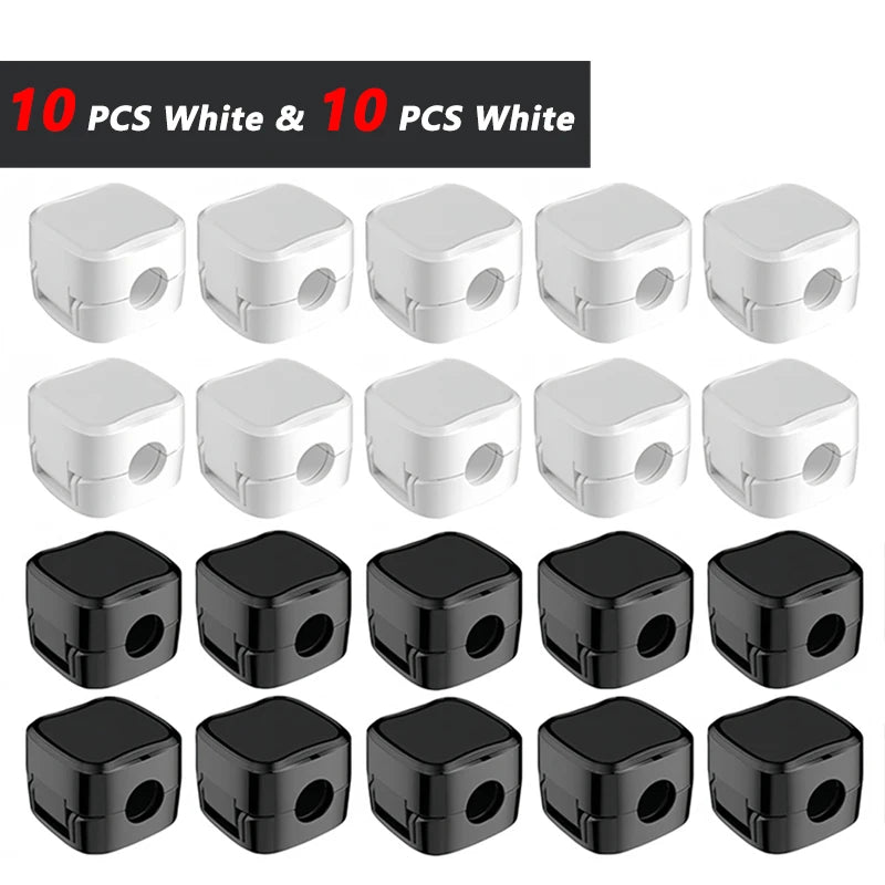 Magnetic Cable Organizer Clips – Adjustable Desk Cord Holder - Aruen Store