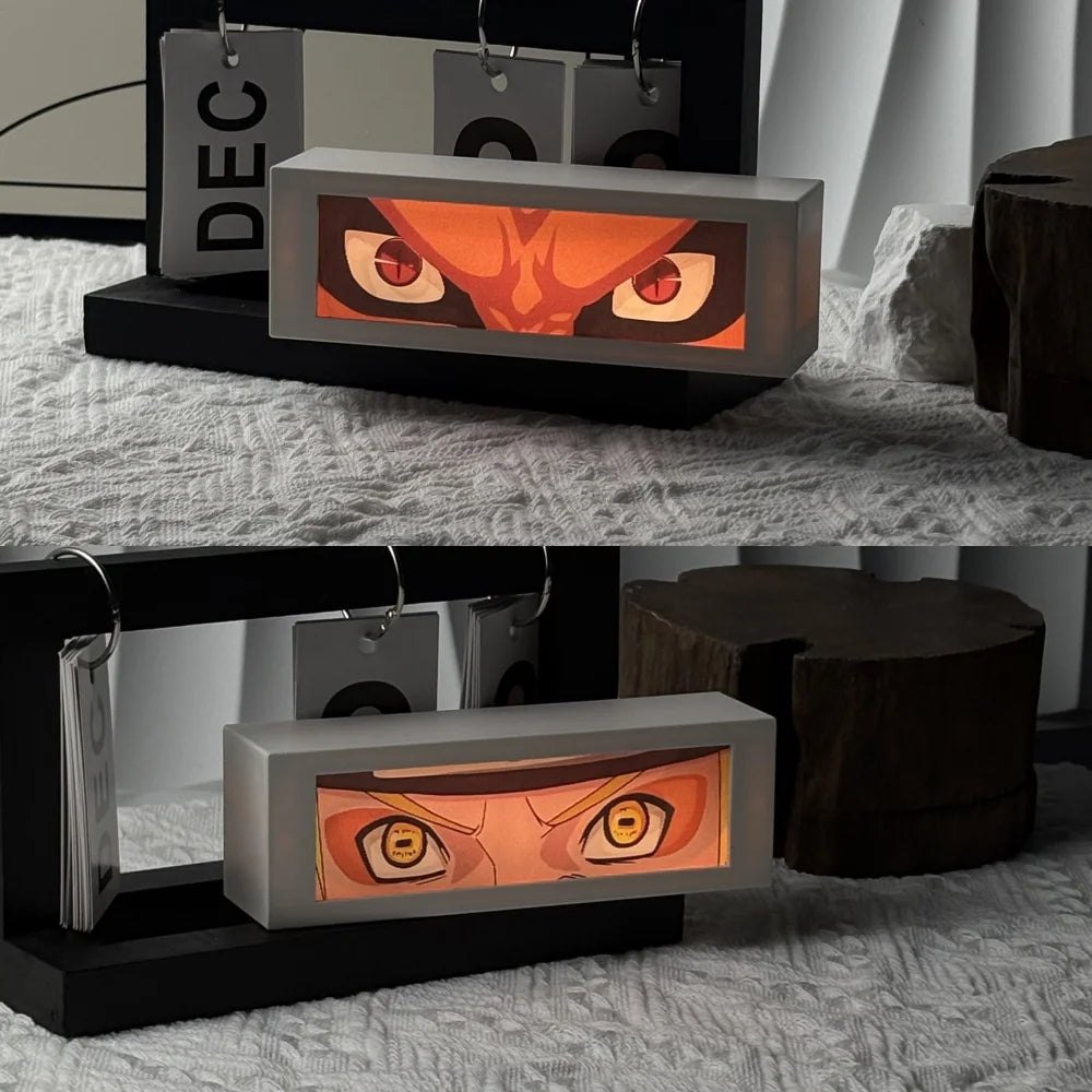3D Anime LED Lightbox - Gamer & Otaku Room Decor
